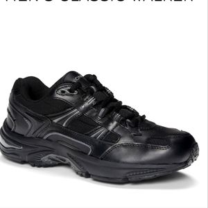 Vionic men's Walker shoes in black with arch support sz 10.5